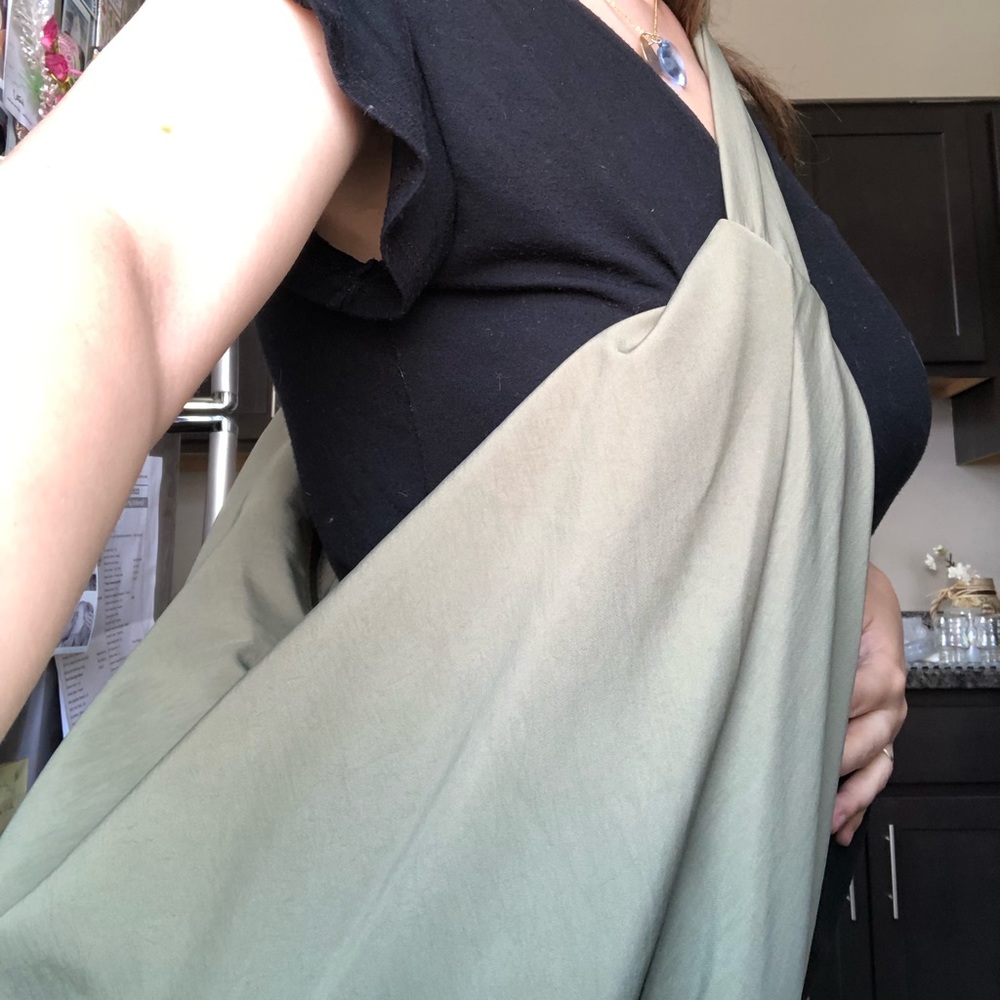 Oversized crossbody boho slouch bag